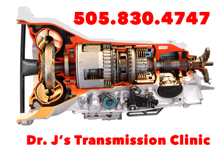 Dr. J's Transmission Clinic - 505.830.4747 - rebuild and repairs - this is an actual tranny