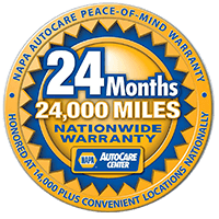 NAPA AutoCare Center Nationwide Warranty