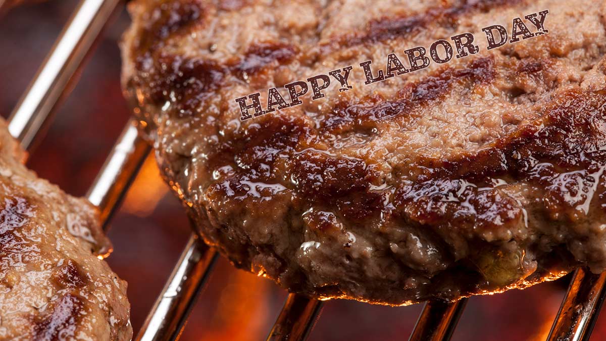 Happy Labor Day Burger