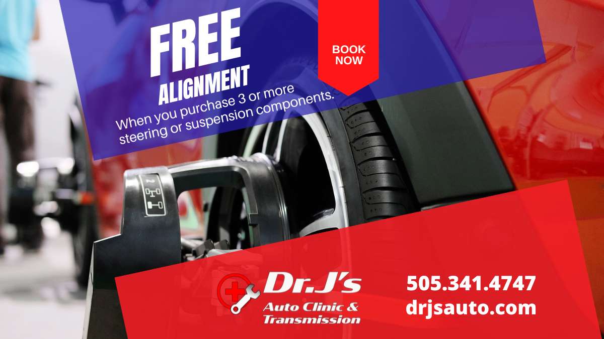 FREE Alignment with Suspension repairs or upgrades