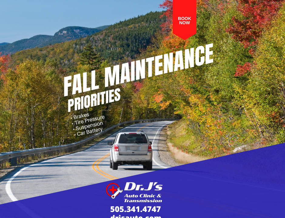 Fall Maintenance Priorities