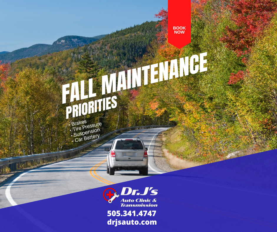 Fall Maintenance Priorities