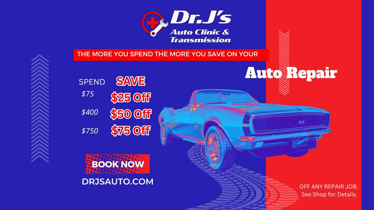 Buy More Save More on your auto repair