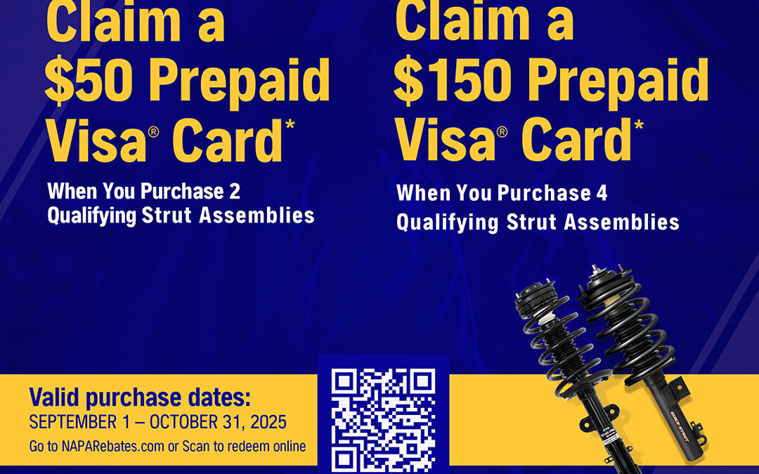 NAPA Strut Assembly rebate