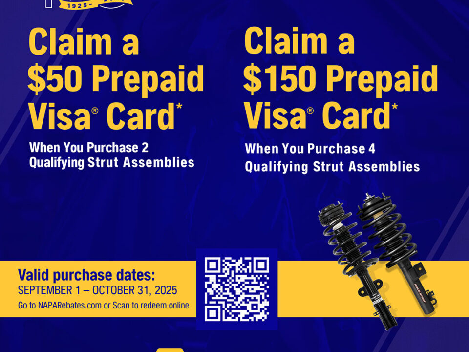 NAPA Strut Assembly rebate